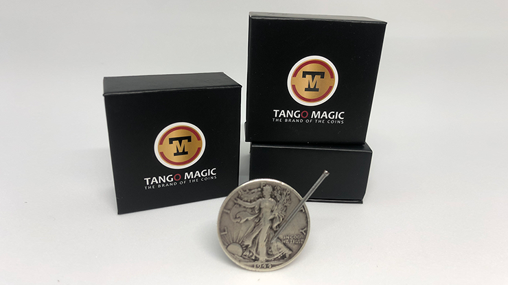 Magnetic Coin Walking Liberty (D0136) by Tango