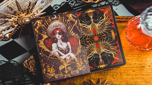 Silence V3 (Black) Playing Cards by KING STAR