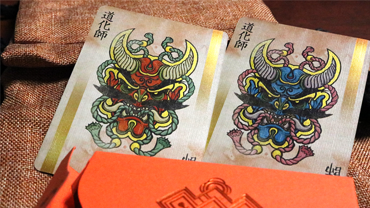 RONIN (Diamond Clan Edition Orange) Playing Cards by Kings Wild Project