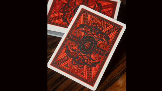 King's Head (Blue & Red) Playing Cards by Joker and the Thief