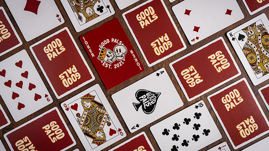Good Pals Red Logo Playing Cards