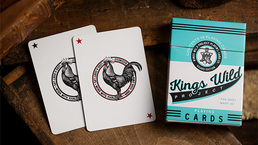 Gilded No.13 Table Players Vol.38 Playing Cards by Kings Wild Project