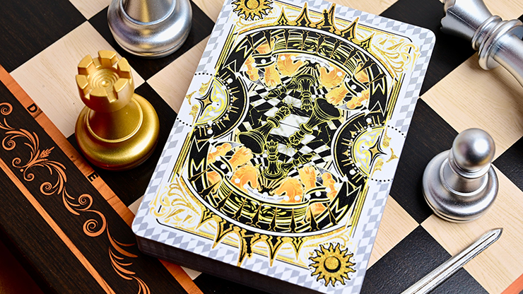 CHESS White Playing Cards by Hidden Light