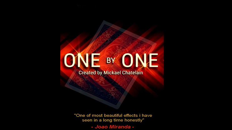 One by One (blue) by Mickaël Chatelain