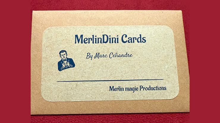 MerlinDini Cards (Blue) by Marc Celiandre