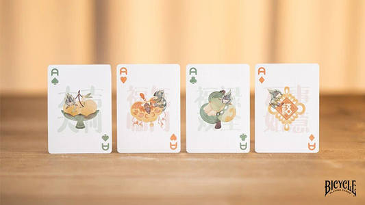 Bicycle Mascot (White Marsh) Playing Cards
