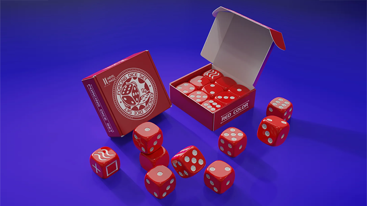 Forcing Dice Set by IARVEL Magic (Red)