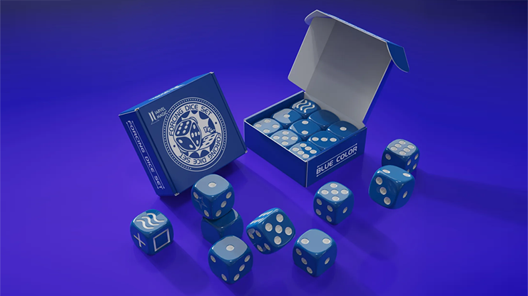 Forcing Dice Set by IARVEL Magic (Blue)