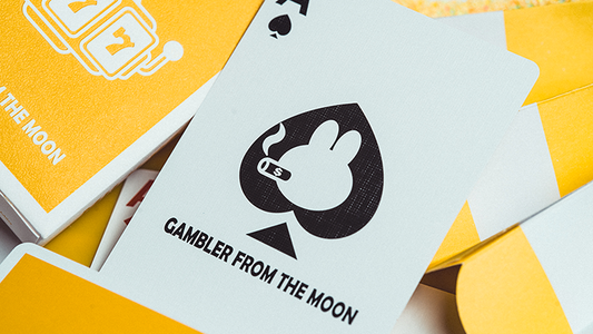 Gilded Milk Casino Deck (Silver) by Bacon Playing Card Company