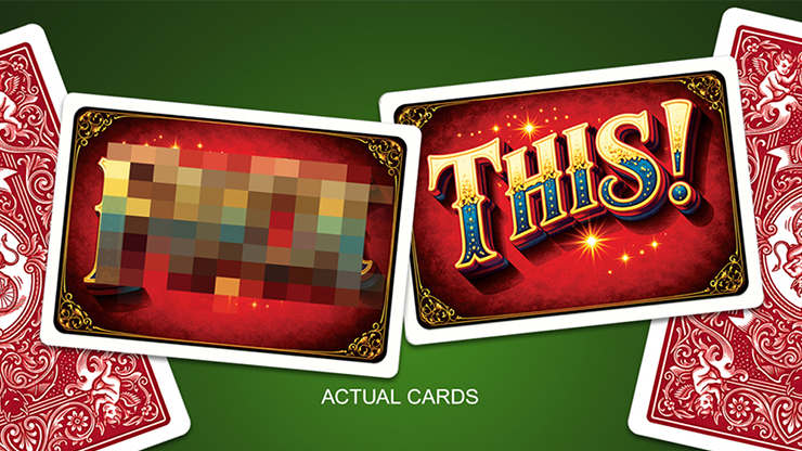 The Three Card Trick V2 (Adult Version) by David Forrest