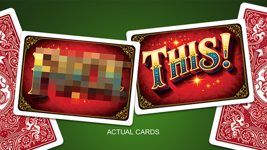 The Three Card Trick V2 (Adult Version) by David Forrest