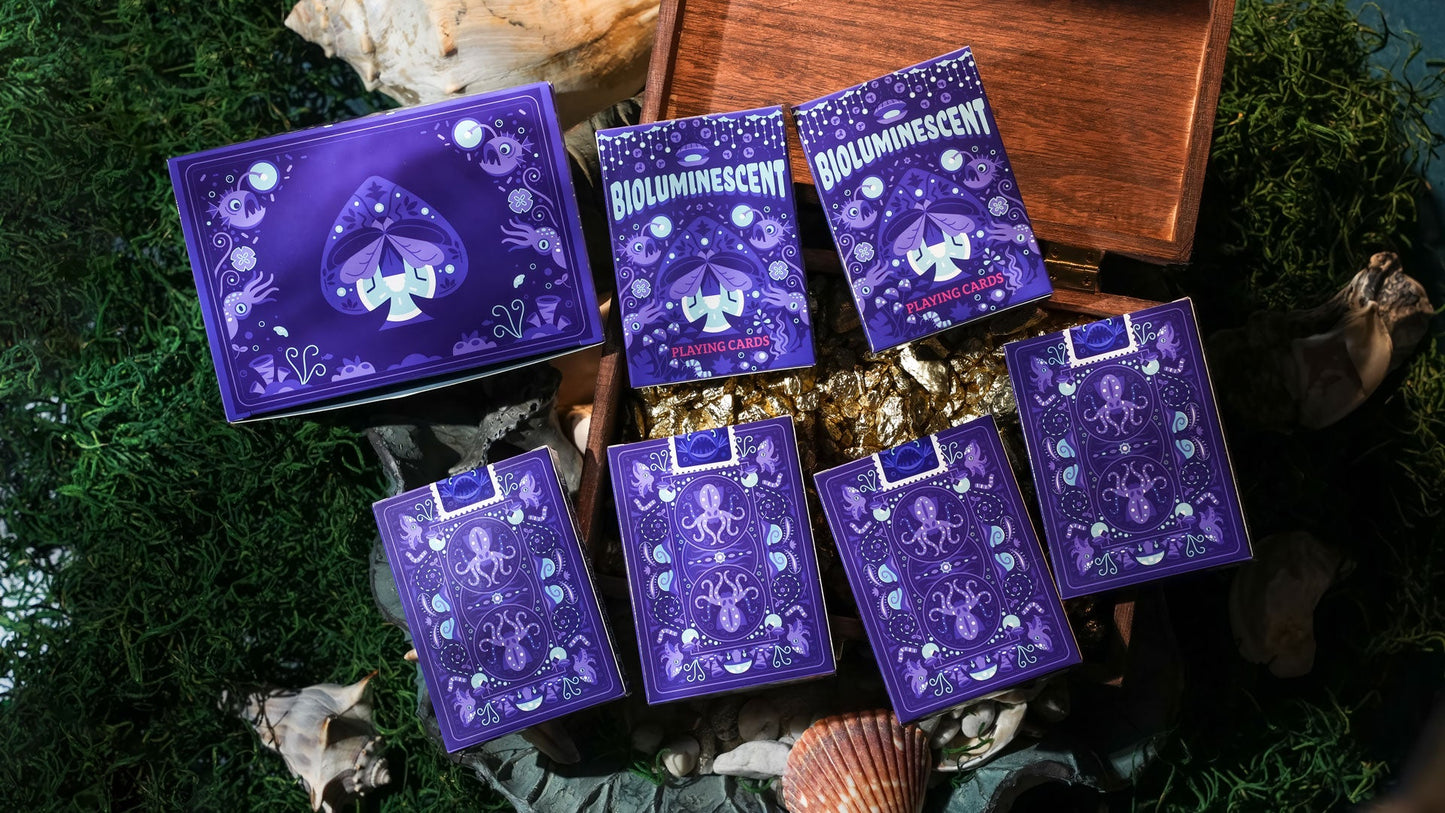 Bioluminescent Playing Cards