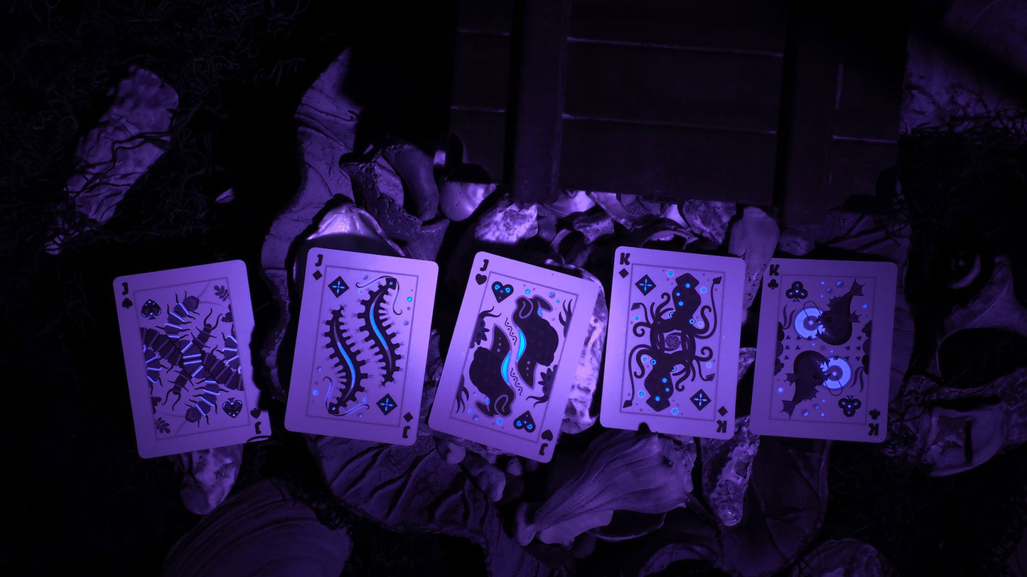 Bioluminescent Playing Cards
