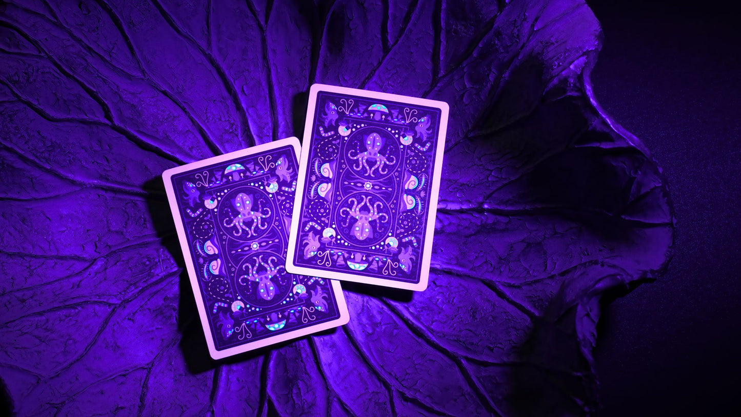 Bioluminescent Playing Cards