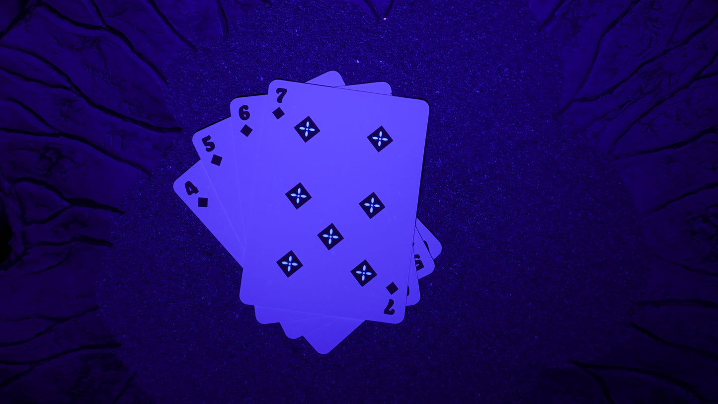 Bioluminescent Playing Cards