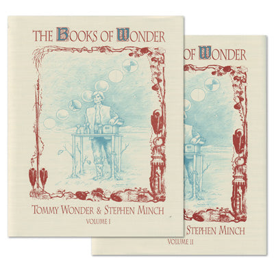 Books of Wonder 2-VOL COMBO set by Tommy Wonder & Stephen Minch