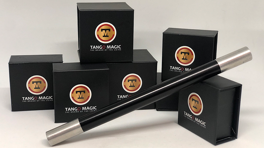 Magic Wand in Black (with silver tips) by Tango (W001)