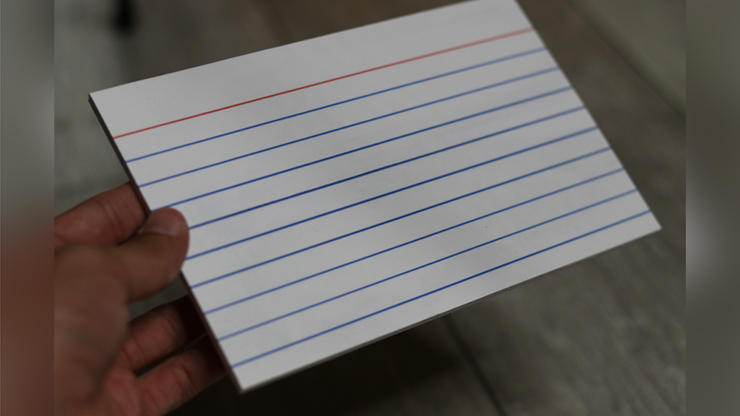 Acro Index Dry Erase Large 5"x8" by Blake Vogt