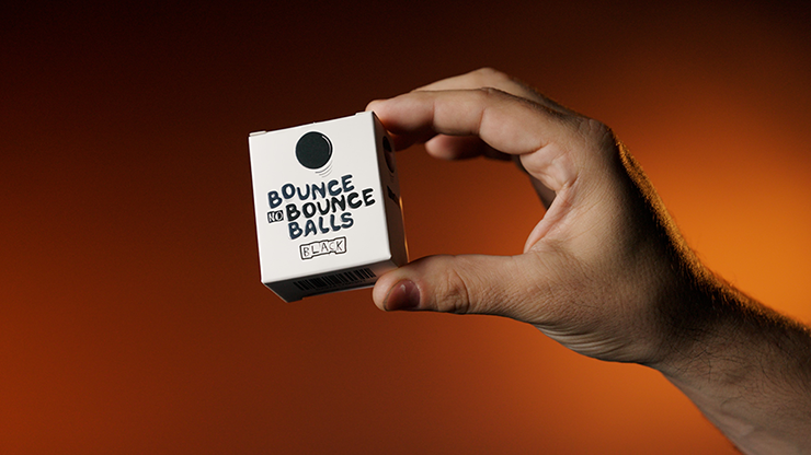 Bounce no Bounce Balls BLACK by Murphy's Magic - Trick