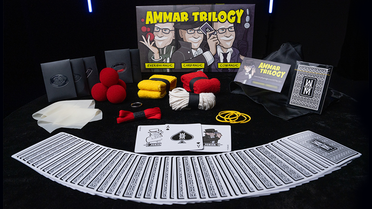 AMMAR TRILOGY SET (Gimmicks and Online Instructions) by Michael Ammar & Murphy's Magic - Trick