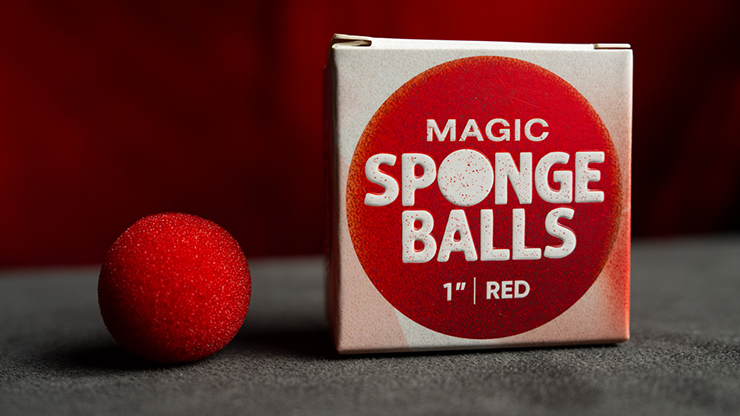 Magic Sponge Balls 50PK RED 1" by Murphy's Magic