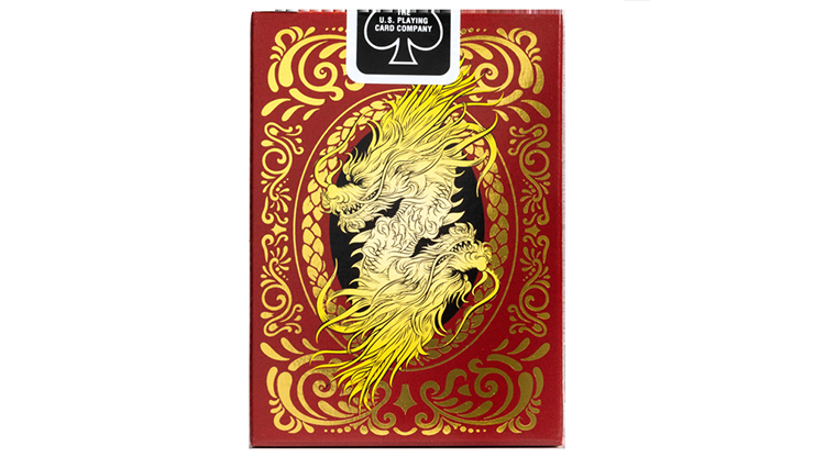 Bicycle Dragon Red Playing Cards by US Playing Card Co