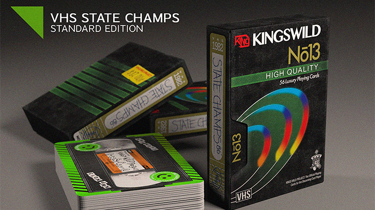 1982 VHS-State Champs Playing Cards by Kings Wild Project