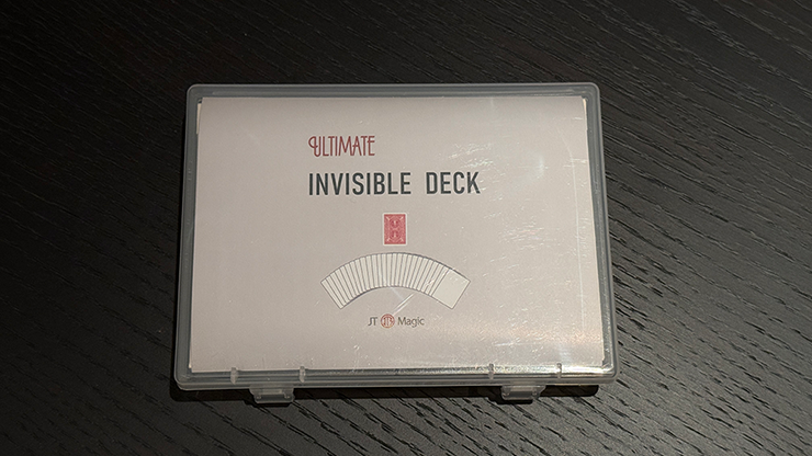 Ultimate Invisible Deck by Sway Liu and JT Magic (Blue)
