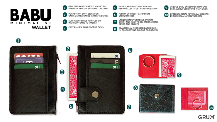 BABU Wallet Minimal by GRUM®