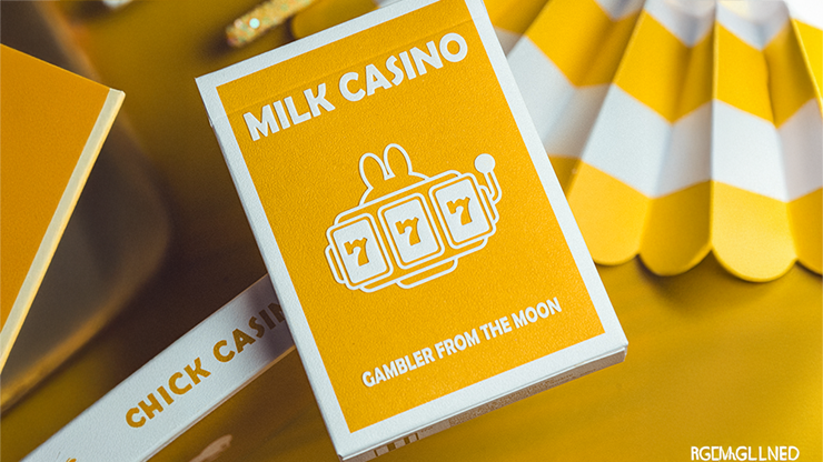 The Milk Casino Deck by Bacon Playing Card Company