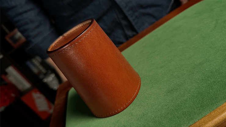 MS Leather Chop Cup by Bond Lee & MS Magic (Brown)