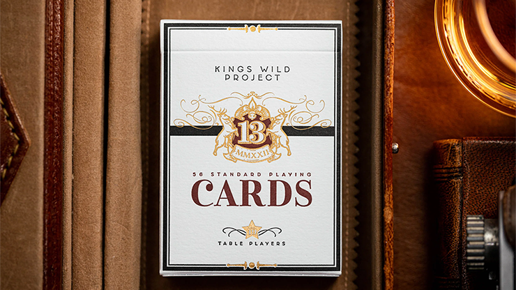 Limited No.13 Table Players Vol.19 Playing Cards by Kings Wild Project