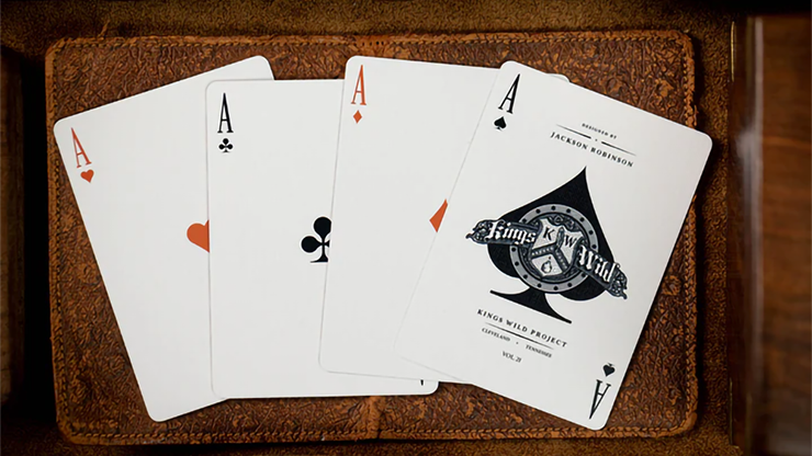 Limited No.13 Table Players Vol.21 Playing Cards by Kings Wild Project
