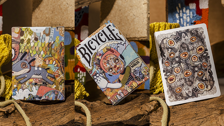 Bicycle Reen Barrera Muscle Land Playing Cards