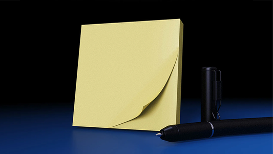 The Iarvel Magic Post-It Pad (Yellow) by Iarvel Magic