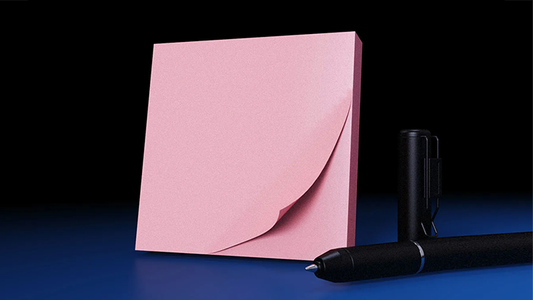 The Iarvel Magic Post-It Pad (Red) by Iarvel Magic