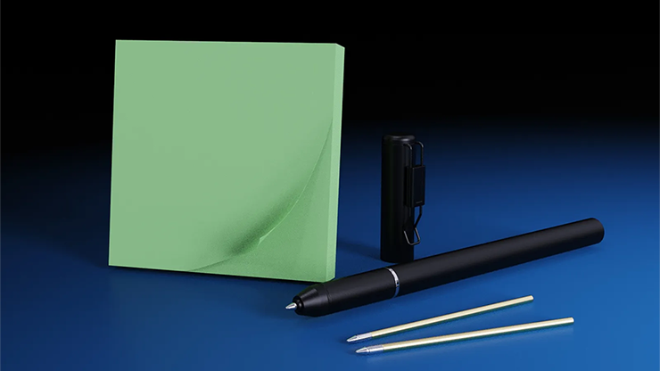 The Iarvel Magic Post-It Pad (Green) by Iarvel Magic