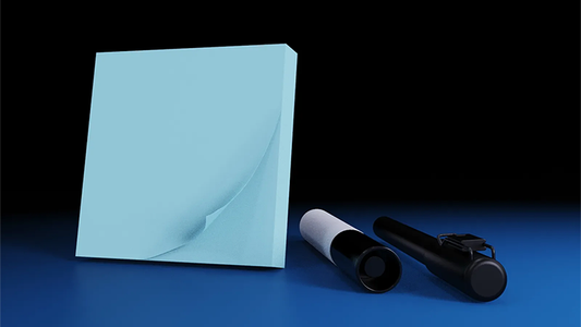 The Iarvel Magic Post-It Pad (Blue) by Iarvel Magic