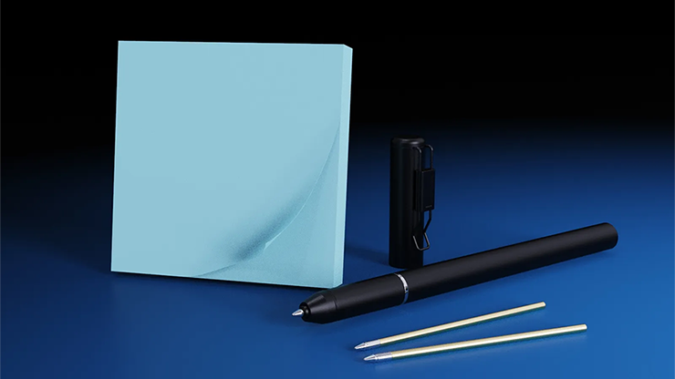 The Iarvel Magic Post-It Pad (Blue) by Iarvel Magic