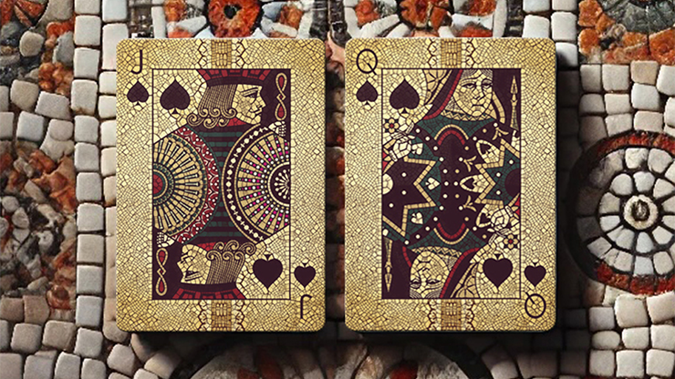 The Spirit of The Mosaic (Blue) Playing Cards