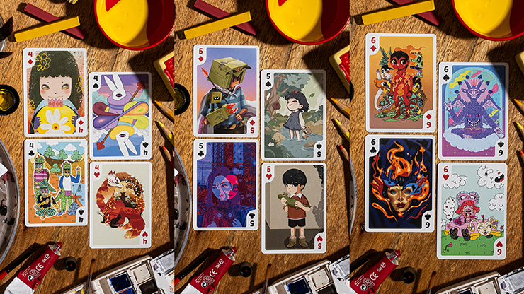 Bicycle Sari Sari (Code Red Edition) Playing Cards