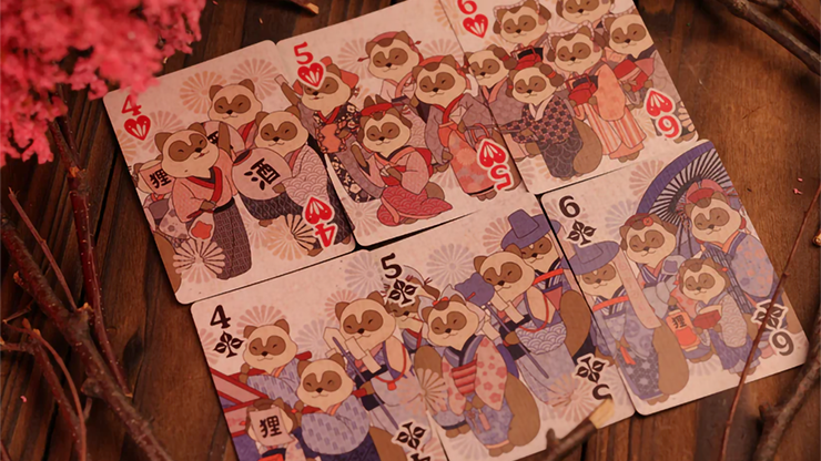Tanuki Yukaku (Oiran-Dochu) Playing Cards