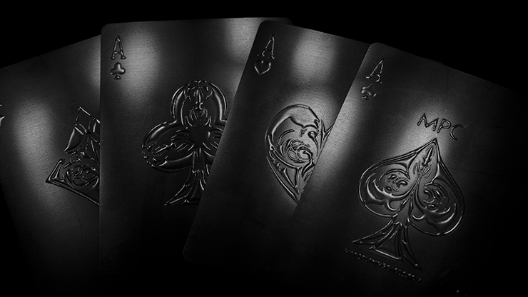 Aqua Black Invisible Playing Cards by MPC