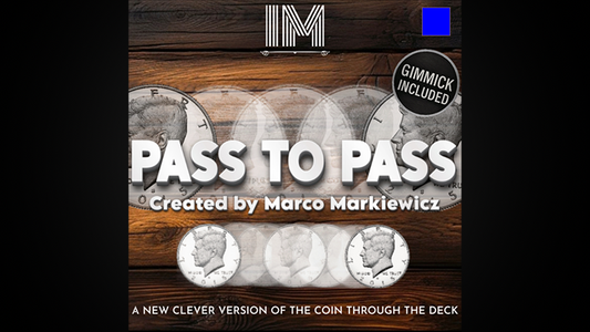 Pass To Pass (Blue) by Marco Markiewicz