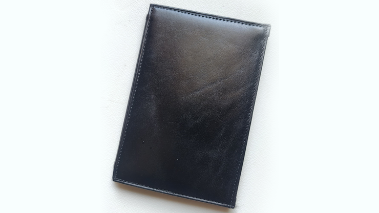Mini Bombshell Wallet (Black Smooth) by CAHYO