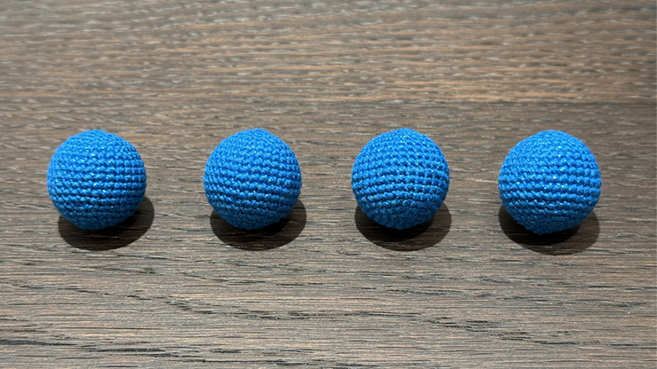 Shining Crochet Balls (Royal Blue) by JT Magic