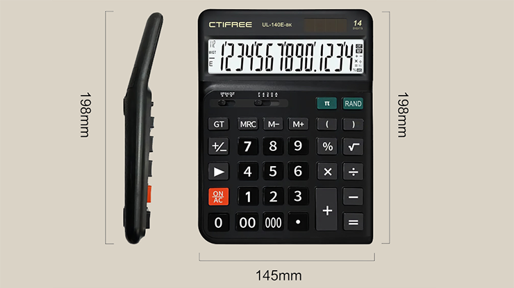 Electricks Quantum Calculator (Black)