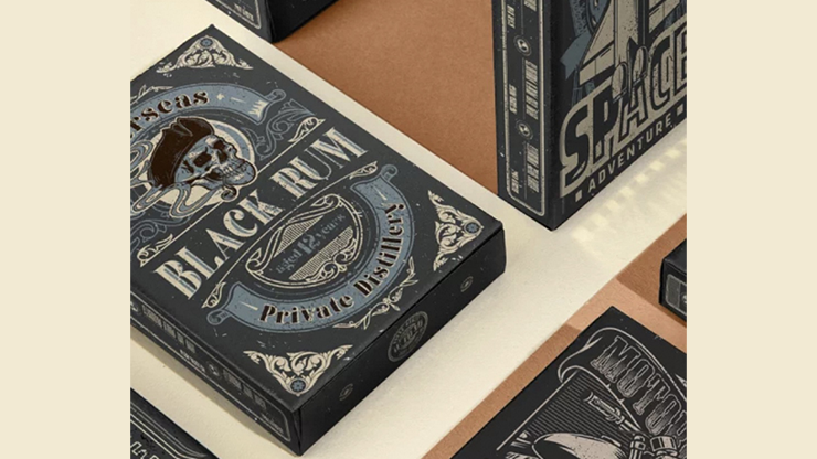 Black Rum Playing Cards