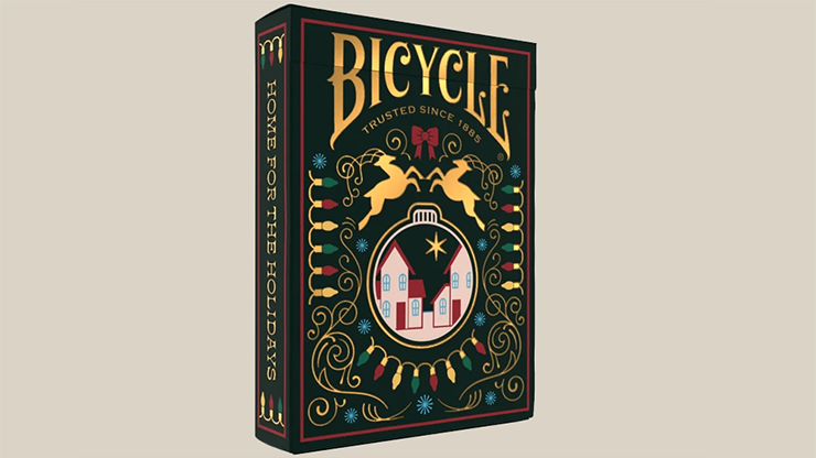 Bicycle Home for the Holidays Playing Cards by US Playing Cards