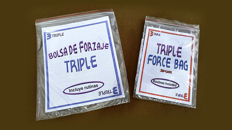 Triple Force Zip Lock Bag (Small, 6.5 x 9.5")